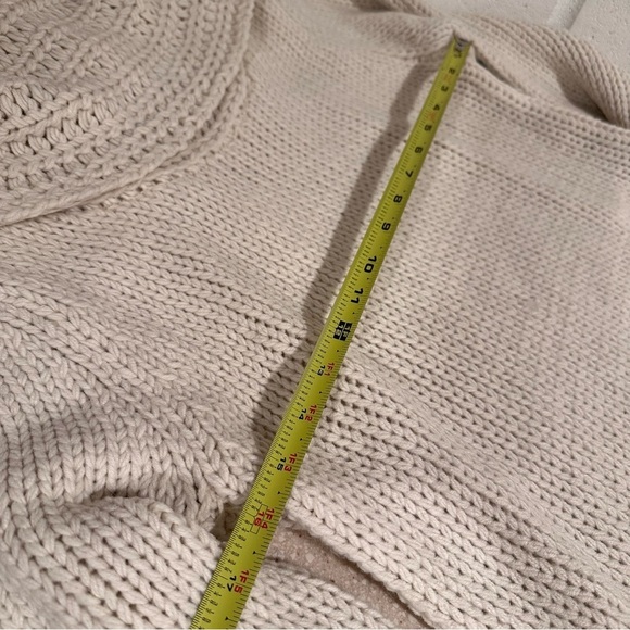 NWT Miracle Sweater M/L Cowl Neck Knit Cable Sweater - Picture 12 of 17